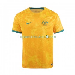 Maglia Australia Divisa Home Mondiali 2022 Manica Corta ,Uomo