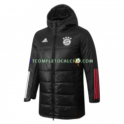 FC Bayern München Nero Giacca con Cappuccio Fleece ,Uomo