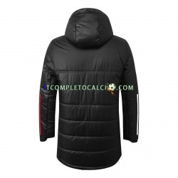 FC Bayern München Nero Giacca con Cappuccio Fleece ,Uomo