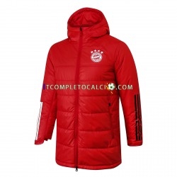 FC Bayern München Rosso Giacca con Cappuccio Fleece ,Uomo