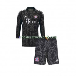 Maglia FC Bayern München Portiere Divisa Away 2022-2023 Manica Lunga ,Bambino
