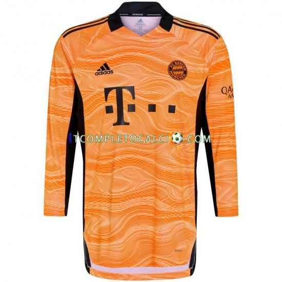 Maglia FC Bayern München Portiere Divisa Home 2021-2022 Manica Lunga ,Uomo