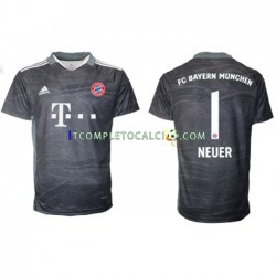 Maglia FC Bayern München Manuel Neuer 1 Portiere Divisa Away 2021-2022 Manica Corta ,Uomo