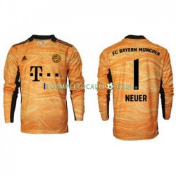 Maglia FC Bayern München Manuel Neuer 1 Portiere Divisa Home 2021-2022 Manica Lunga ,Uomo