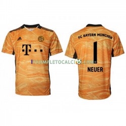 Maglia FC Bayern München Manuel Neuer 1 Portiere Divisa Home 2021-2022 Manica Corta ,Uomo