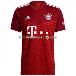 Maglia FC Bayern München Divisa Home 2021-2022 Manica Corta ,Uomo