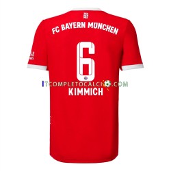 Maglia FC Bayern München Kimmich 6 Divisa Home 2022-2023 Manica Corta ,Uomo