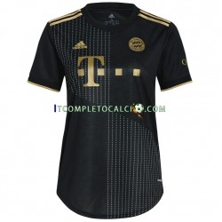 Maglia FC Bayern München Divisa Away 2021-2022 Manica Corta,Donna