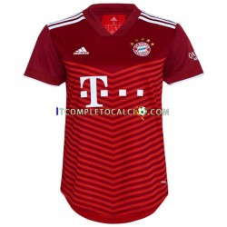Maglia FC Bayern München Divisa Home 2021-2022 Manica Corta,Donna