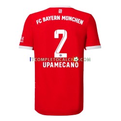 Maglia FC Bayern München Upamecano 2 Divisa Home 2022-2023 Manica Corta ,Uomo