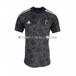 Maglia Belgio Portiere Divisa Home Mondiali 2022 Manica Corta ,Uomo