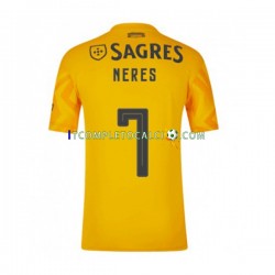 Maglia Benfica David Neres 7 Divisa Away 2022-2023 Manica Corta ,Uomo