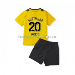 Maglia Borussia Dortmund Anthony Modeste 20 Divisa Home 2022-2023 Manica Corta ,Bambino