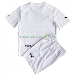 Maglia Borussia Mönchengladbach Divisa Home 2022-2023 Manica Corta ,Bambino