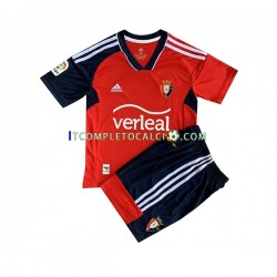 Maglia CA Osasuna Divisa Home 2022-2023 Manica Corta ,Bambino