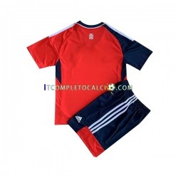 Maglia CA Osasuna Divisa Home 2022-2023 Manica Corta ,Bambino