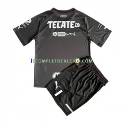 Maglia CF Monterrey Portiere Divisa Away 2022-2023 Manica Corta ,Bambino