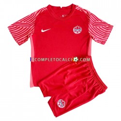 Maglia Canada 2021 Divisa Home Manica Corta ,Bambino