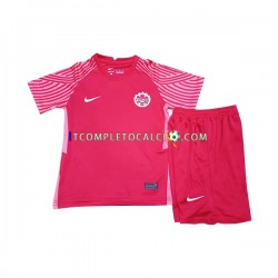 Maglia Canada Divisa Home Mondiali 2022 Manica Corta ,Bambino