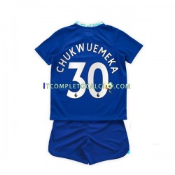 Maglia Chelsea Chukwuemeka 30 Divisa Home 2022-2023 Manica Corta ,Bambino