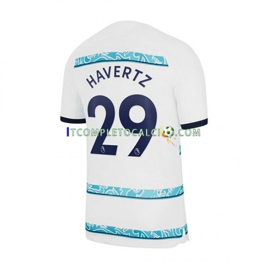 Maglia Chelsea Havertz 29 Divisa Away 2022-2023 Manica Corta ,Uomo
