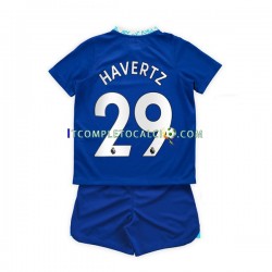 Maglia Chelsea Kai Havertz 29 Divisa Home 2022-2023 Manica Corta ,Bambino