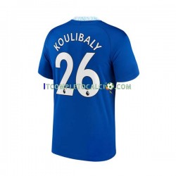 Maglia Chelsea Kalidou Koulibaly 26 Divisa Home 2022-2023 Manica Corta ,Uomo