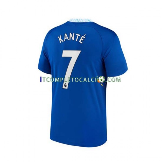 Maglia Chelsea Kante 7 Divisa Home 2022-2023 Manica Corta ,Uomo