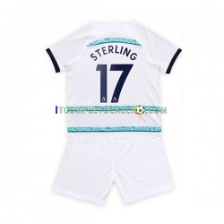 Maglia Chelsea Sterling 17 Divisa Away 2022-2023 Manica Corta ,Bambino