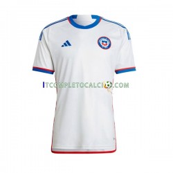 Maglia Cile Divisa Away 2022 Manica Corta ,Uomo