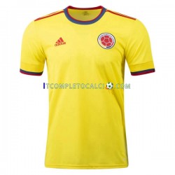 Maglia Colombia 2020-2021 Divisa Home Manica Corta ,Uomo