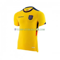 Maglia Ecuador Divisa Home Mondiali 2022 Manica Corta ,Uomo