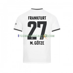 Maglia Eintracht Frankfurt Mario Gotze Divisa Home 2022-2023 Manica Corta ,Uomo