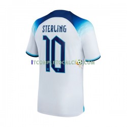 Maglia Inghilterra Sterling 10 Divisa Home Mondiali 2022 Manica Corta ,Uomo