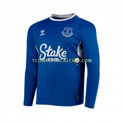 Maglia Everton Divisa Home 2022-2023 Manica Lunga ,Uomo