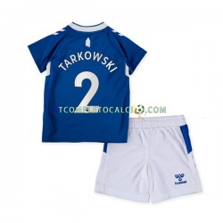 Maglia Everton James Tarkowski 2 Divisa Home 2022-2023 Manica Corta ,Bambino