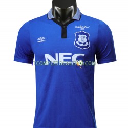 Maglia Everton 1995 Retro Divisa Home Manica Corta ,Uomo