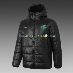 FC Barcelona M002 Giacca con Cappuccio Fleece ,Uomo