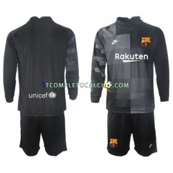Maglia FC Barcelona Portiere Divisa Away 2021-2022 Manica Lunga ,Bambino