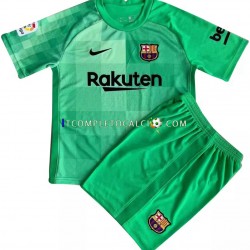 Maglia FC Barcelona Portiere Terza Divisa 2021-2022 Manica Corta ,Bambino
