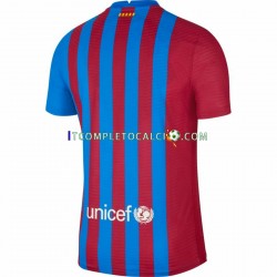 Maglia FC Barcelona Divisa Home 2021-2022 Manica Corta ,Uomo
