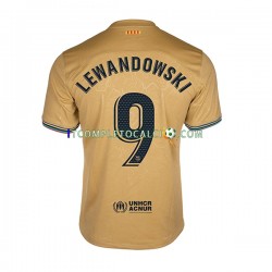 Maglia FC Barcelona Lewandowski 9 Divisa Away 2022-2023 Manica Corta ,Uomo