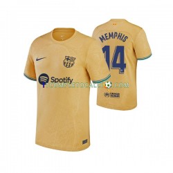 Maglia FC Barcelona Memphis Depay 14 Divisa Away 2022-2023 Manica Corta ,Uomo
