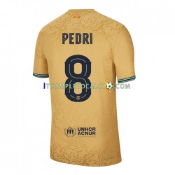 Maglia FC Barcelona Pedri 8 Divisa Away 2022-2023 Manica Corta ,Uomo