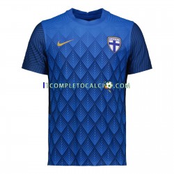 Maglia Finlandia Divisa Away 2022 Manica Corta ,Uomo