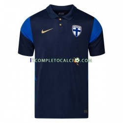 Maglia Finlandia Euro 2020 Divisa Away Manica Corta ,Uomo