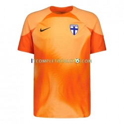 Maglia Finlandia Portiere Divisa Home 2022 Manica Corta ,Uomo