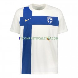 Maglia Finlandia Divisa Home 2022 Manica Corta ,Uomo
