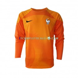 Maglia Francia Portiere Divisa Away Mondiali 2022 Manica Lunga ,Uomo