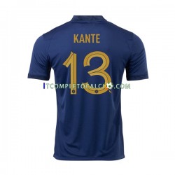 Maglia Francia Kante 13 Divisa Home Mondiali 2022 Manica Corta ,Uomo